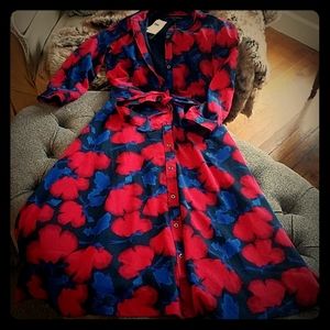 Banana Republic Factory Floral button up shirt dre